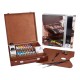 Van Gogh Oil Colour Wooden Box Set Inspiration with 14 Colours in 40ml Tube + Accessories